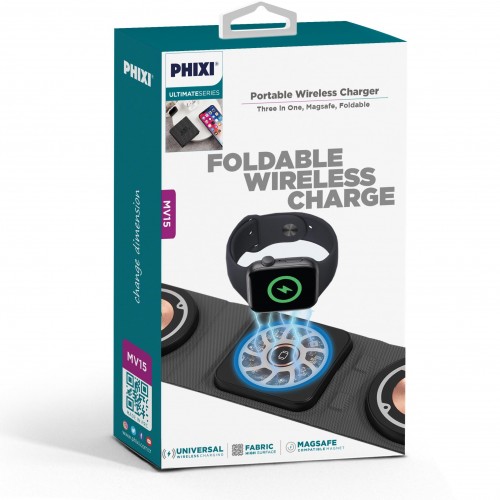 PHİXİ 3 IN 1 MAGNETIC WIRELESS ŞARJ SETİ